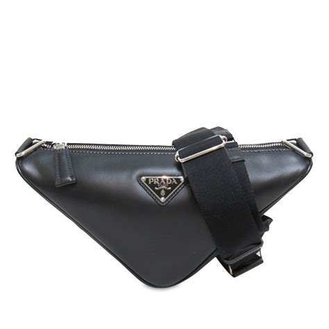 prada triangle belt bag|Prada belt bag women's.